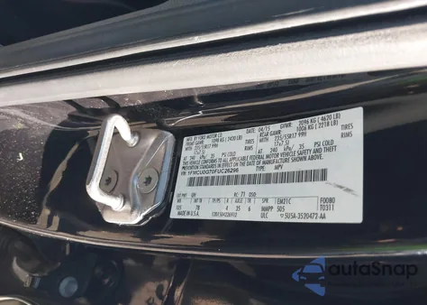 2015 Ford Escape Se from USA, damaged, VIN 1FMCU0G70FUC26296